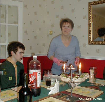PLs New Year Meal 2002