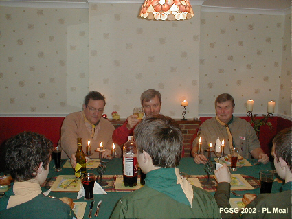 PLs New Year Meal 2002