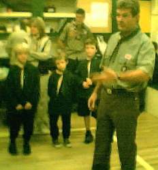 Beavers Miving Up Ceromony December  2003 - 