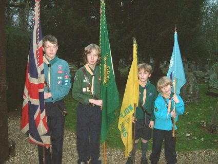 Christingle (Traditional Carols) Service at Stubbings Church -  2004