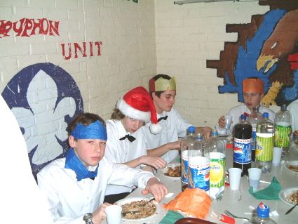 Special Thank You Meal organised by the PLs -  2004