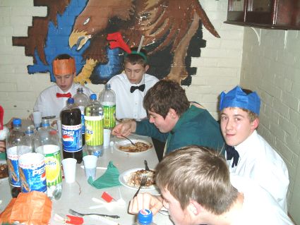 Special Thank You Meal organised by the PLs -  2004