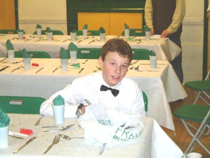 Special Thank You Meal organised by the PLs -  2004