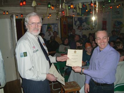 Special Thank You Meal organised by the PLs -  2004