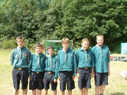 2004 Summer Camp - EAGLES Patrol - Bodmin Moor - near St Neot Cornwall