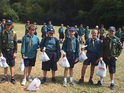 2004 Summer Camp - Bodmin Moor - near St Neot Cornwall