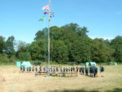 2004 Summer Camp - Bodmin Moor - near St Neot Cornwall