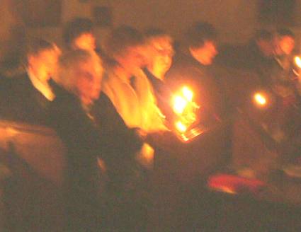 Christingle (Traditional Carols) Service at Stubbings Church -  2005