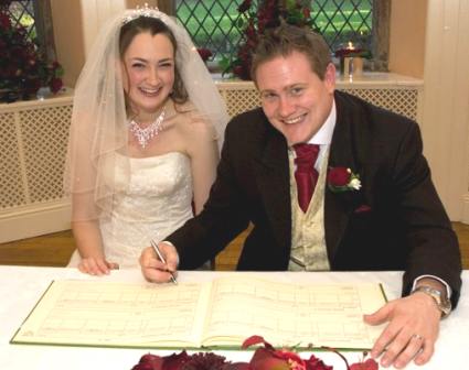 Mark and Laura Weingarth Wedding - December 2006