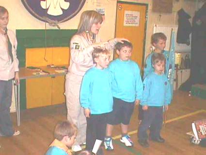 Beavers Scout Investiture November  2005