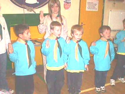 Beavers Scout Investiture November  2005