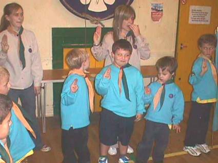Beavers Scout Investiture November  2005