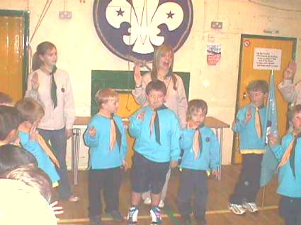 Beavers Scout Investiture November  2005