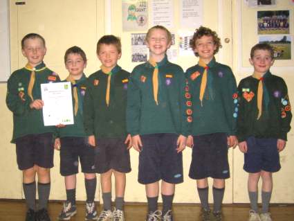 District Flag Competition 2004 - Pinkneys Green Cub Scouts