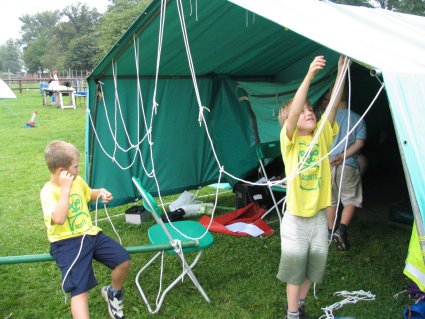 Cub Camp 2005 - Pinkneys Green Cub Scouts