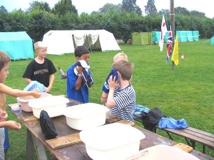 Cub Camp 2005 - Pinkneys Green Cub Scouts