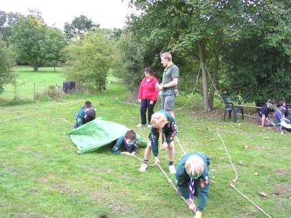 District Cubs Sixers Day 2005 - Pinkneys Green Cub Scouts