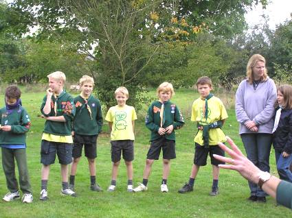 District Cubs Sixers Day 2005 - Pinkneys Green Cub Scouts