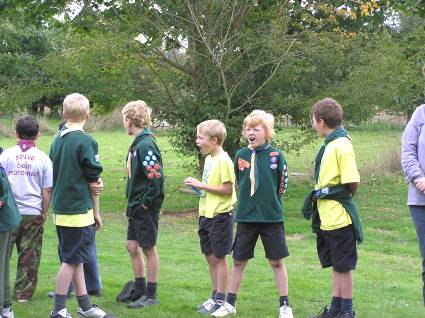 District Cubs Sixers Day 2005 - Pinkneys Green Cub Scouts