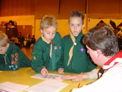 District Flag Competition 2006 - Pinkneys Green Cub Scouts