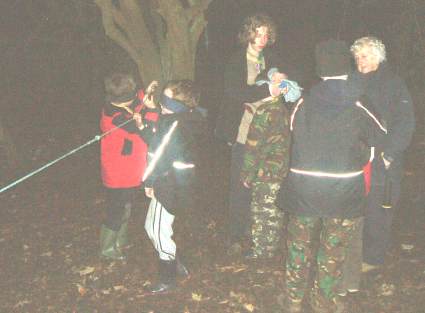 Scouts Run Cub Meeting at Half Term on the Green & in the Woods