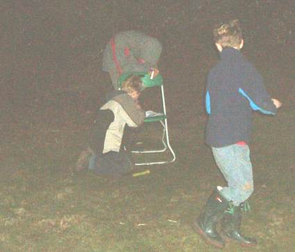 Scouts Run Cub Meeting at Half Term on the Green & in the Woods