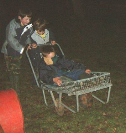 Scouts Run Cub Meeting at Half Term on the Green & in the Woods