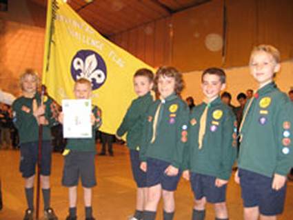 District Flag Competition 2007 - Pinkneys Green Cub Scouts
