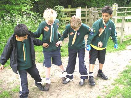 JOTT - District Cub Incident Hike -  2006 - Pinkneys Green Cub Scouts