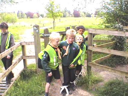 District Cub Incident Hike -  2005 - Pinkneys Green Cub Scouts