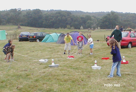Group Camp 2002 - Challenge Moving an Object