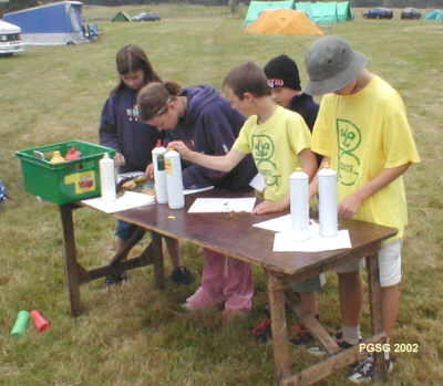 Group Camp 2002 - Challenge - Desgning a Natual Collarge