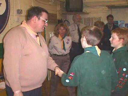 Moving Up Ceremony 4th February 2004