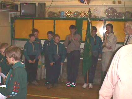 Moving Up Ceremony 4th February 2004