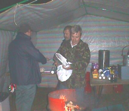 Scout Night Hike -  2003 - Pinkneys Green Scouts Refreshments Base