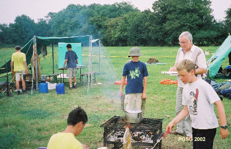 Summer Camp 2002 - Cooking Competition