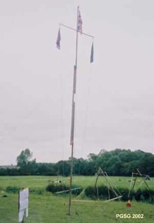Summer Camp 2002 - Flag Pole
