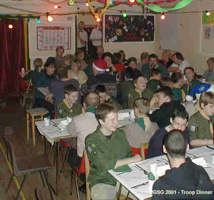 Troop Dinner 2001