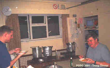 Troop Dinner 2001
