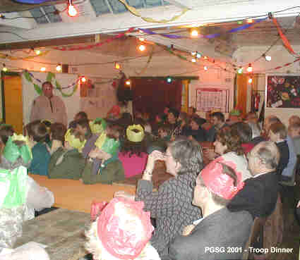 Troop Dinner 2001
