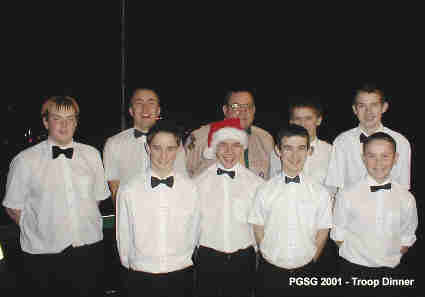 Troop Dinner 2001