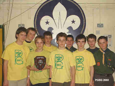 District Laser Quest Competition 2002