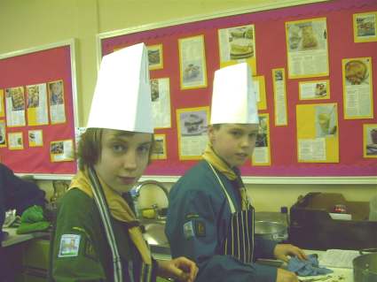 County Cooking Competition -  2004 - Pinkneys Green Scouts