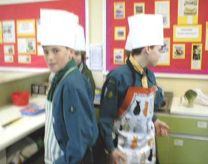 County Cooking Competition -  2004 - Pinkneys Green Scouts