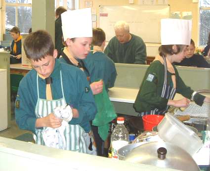 County Cooking Competition -  2004 - Pinkneys Green Scouts