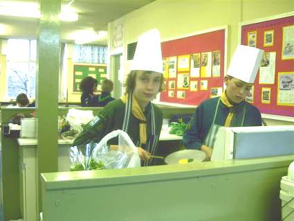 County Cooking Competition -  2004 - Pinkneys Green Scouts