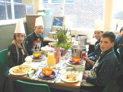 County Cooking Competition -  2004 - Pinkneys Green Scouts
