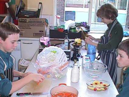 Chef Cooking Competition 2004 - Pinkneys Green Scouts