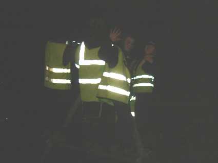 Scout Night Hike -  2004 - Night Hike Team at PG's base