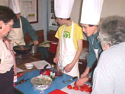 Chef Cooking Competition - 2005 - Pinkneys Green Scouts